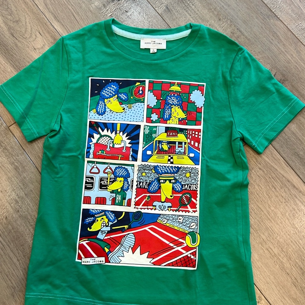 Marc Jacobs graphic t shirt- size 8